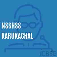 Nsshss Karukachal High School Logo