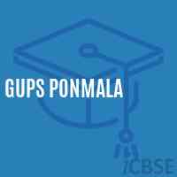 Gups Ponmala Middle School Logo