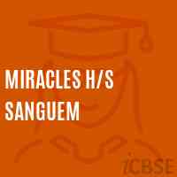 Miracles H/s Sanguem Secondary School Logo