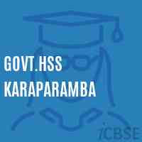 Govt.Hss Karaparamba High School Logo