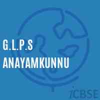 G.L.P.S Anayamkunnu Primary School Logo