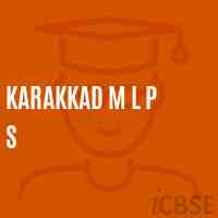 Karakkad M L P S Primary School Logo