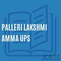 Palleri Lakshmi Amma Ups Upper Primary School Logo