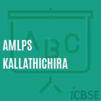 Amlps Kallathichira Primary School Logo