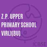 Z.P. Upper Primary School Virli(Bu) Logo