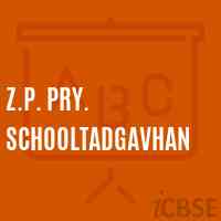 Z.P. Pry. Schooltadgavhan Logo
