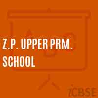 Z.P. Upper Prm. School Logo