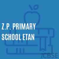 Z.P. Primary School Etan Logo