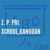Z. P. Pri. School,Gangoan Logo