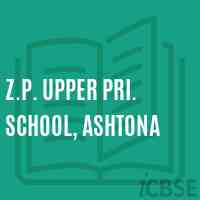 Z.P. Upper Pri. School, Ashtona Logo