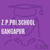 Z.P.Pri.School Gangapur Logo