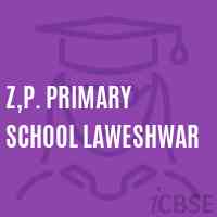 Z,P. Primary School Laweshwar Logo