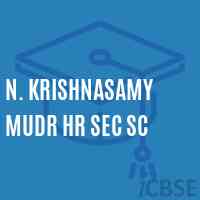 N. Krishnasamy Mudr Hr Sec Sc High School Logo