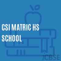 Csi Matric Hs School Logo