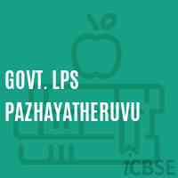 Govt. Lps Pazhayatheruvu Primary School Logo