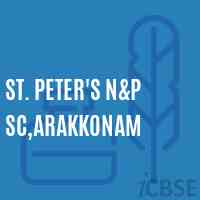 St. Peter'S N&p Sc,Arakkonam Primary School Logo