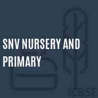 Snv Nursery and Primary Primary School Logo