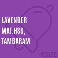 Lavender Mat.HSS, Tambaram Primary School Logo