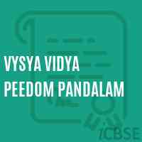 Vysya Vidya Peedom Pandalam School Logo