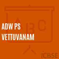 Adw Ps Vettuvanam Primary School Logo
