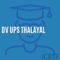 Dv Ups Thalayal Upper Primary School Logo