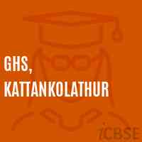 GHS, Kattankolathur Secondary School Logo