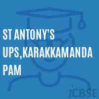 St Antony'S Ups,Karakkamandapam Middle School Logo