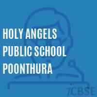 Holy Angels Public School Poonthura Logo