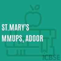 St.Mary'S Mmups, Adoor Middle School Logo