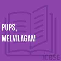 Pups, Melvilagam Primary School Logo