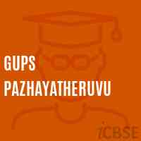 Gups Pazhayatheruvu Middle School Logo