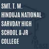 Smt. T. M. Hinduja National Sarvday High School & Jr College Logo