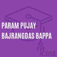 Param Pujay Bajrangdas Bappa Primary School Logo