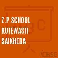 Z.P.School Kutewasti Saikheda Logo