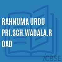 Rahnuma Urdu Pri.Sch.Wadala.Road Middle School Logo