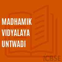Madhamik Vidyalaya Untwadi Secondary School Logo