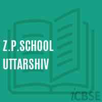 Z.P.School Uttarshiv Logo
