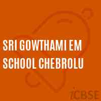 Sri Gowthami Em School Chebrolu Logo