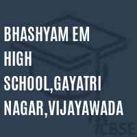 Bhashyam Em High School,Gayatri Nagar,Vijayawada Logo