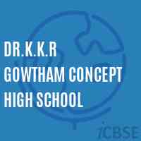 Dr.K.K.R Gowtham Concept High School Logo