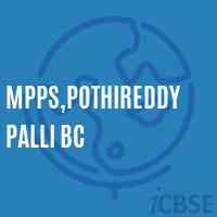 Mpps,Pothireddy Palli Bc Primary School Logo