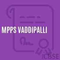 Mpps Vaddipalli Primary School Logo