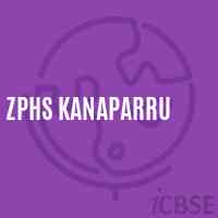 Zphs Kanaparru Secondary School Logo