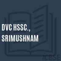 Dvc Hssc., Srimushnam High School Logo