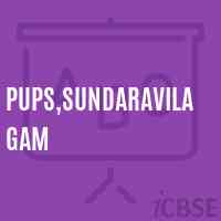 Pups,Sundaravilagam Primary School Logo