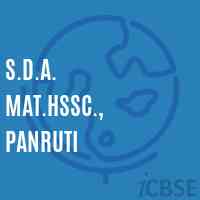 S.D.A. Mat.Hssc., Panruti Senior Secondary School Logo