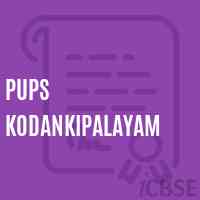 Pups Kodankipalayam Primary School Logo