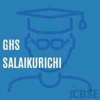 Ghs Salaikurichi Secondary School Logo
