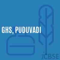 Ghs, Puduvadi Secondary School Logo