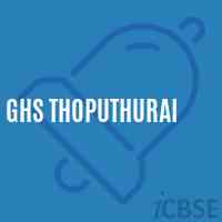 Ghs Thoputhurai Secondary School Logo